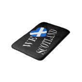 Wir Heartflag Scotland wt bmcent Badematte (Schrägansicht)