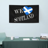 Wir Heartflag Scotland wt (h) bncnt Banner (Messeveranstaltung)