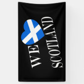 Wir Heartflag Scotland wt (h) bncnt Banner (Vertikal)