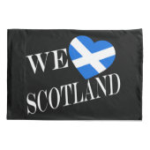 Wir heartflaggen Scotland Kissenbezug (Rückseite)