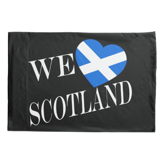 Wir heartflaggen Scotland Kissenbezug (Rückseite)