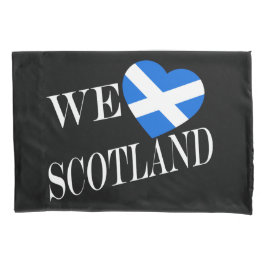 Wir heartflaggen Scotland Kissenbezug