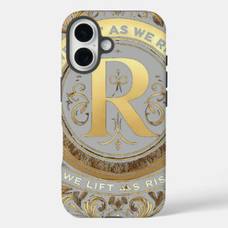 Wir heben auf, während wir aufsteigen - inspiriere iPhone 16 hülle