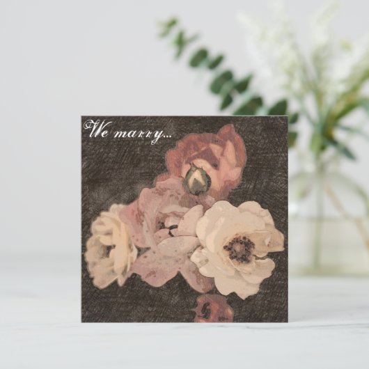 Wir heiraten... (Stehend Vorderseite)