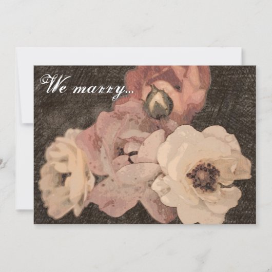 Wir heiraten... (Vorderseite)