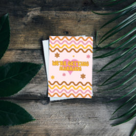 Wir heiraten Blume Power 60er 70er Jahre Retro Einladung