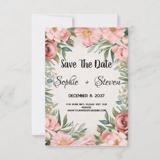 Wir heiraten! Merkt euch den Termin Save The Date