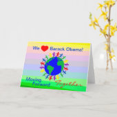 Wir Herz Barack Obama! Abstimmung auf 11/06/12 Karte (Gelbe Blume)