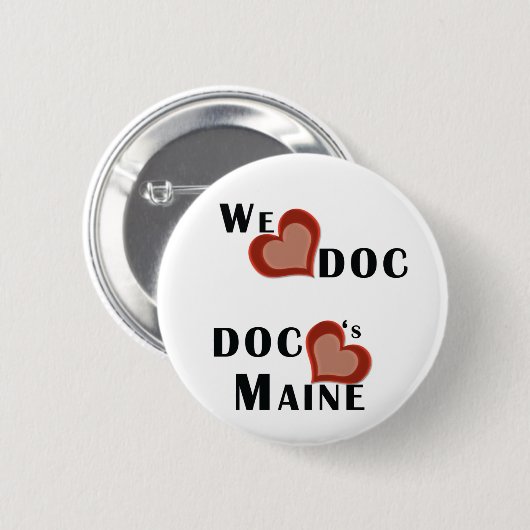 Wir Herz Doc. Button (Vorne & Hinten)