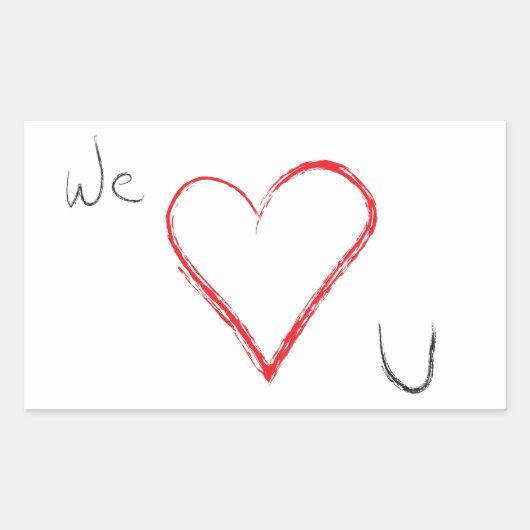 wir heulen Aufkleber (Vorderseite)