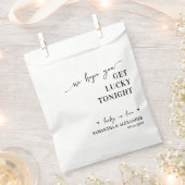 Wir hoffen, dass du heute Abend Niedliche Hochzeit Geschenktütchen (Ausgeschnitten)