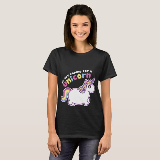 Wir hoffen für ein T-Shirt (Vorne ganz)