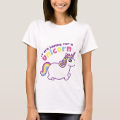 Wir hoffen für ein Unicorn-Mutterschafts-Shirt T-Shirt (Vorderseite)