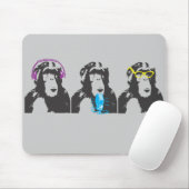 Wir hören, wir sprechen, wir sehen Dinge Mousepad (Mit Mouse)