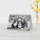 WIR HÖRTEN DIE NACHRICHTEN, DIE SIE SIND **16** KARTE (Gelbe Blume)