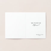 Wir hörten, wie Sie nett aufgeräumt haben - effizi Folienkarte (Innenseite)