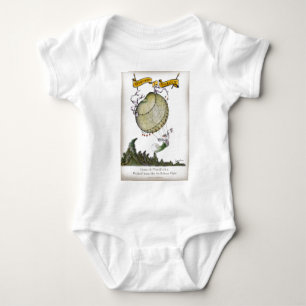 wir in Essig eingelegte Zwiebel Liebeyorkshires Baby Strampler