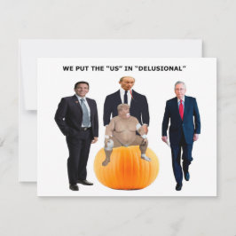 Wir in Wahnvorstellungen Mitteilungskarte