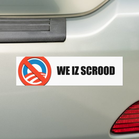 Wir iz scrood autoaufkleber (Auf Auto)