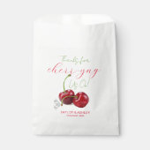 Wir jubeln auf Kirschfrucht Geschenktütchen (Vorderseite)