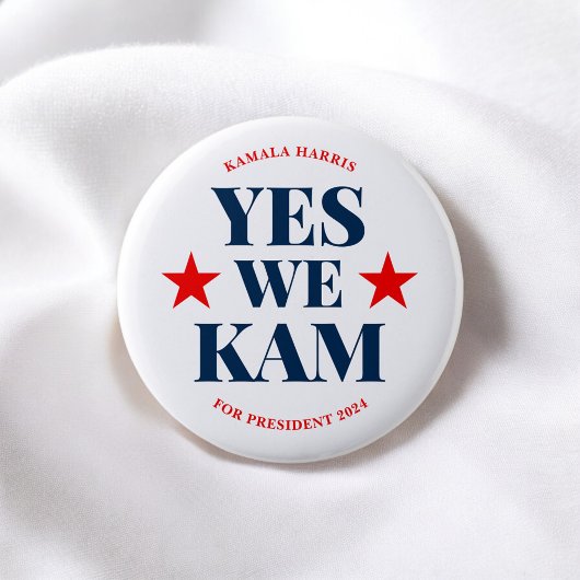 Wir Kam Kamala Harris Präsident Button