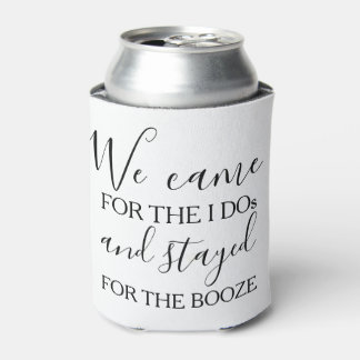 Wir kamen für das I Do, das für die Hochzeit bleib Dosenkühler