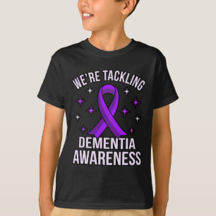 Wir kämpfen gegen Demenzerkrankungen Alzheimer's P T-Shirt