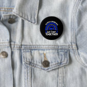 Wir kämpfen gemeinsam Alopezie Alopezie Alopezie Button (Beispiel)