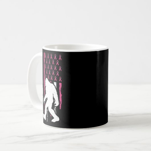 Wir kämpfen gemeinsam gegen den Brustkrebs - Ameri Kaffeetasse (Vorderseite Links)