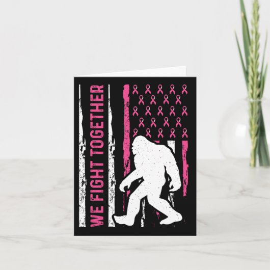 Wir kämpfen gemeinsam gegen den Brustkrebs - Ameri Karte (Vorderseite)