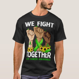 Wir kämpfen gemeinsam mit dem LEBERKREBS-BEWUSSTSE T-Shirt