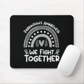 Wir kämpfen gemeinsam Parkinson Bewusstsein _ Park Mousepad (Mit Mouse)