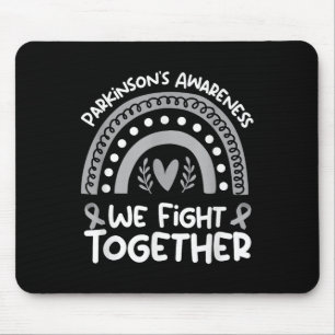 Wir kämpfen gemeinsam Parkinson Bewusstsein _ Park Mousepad