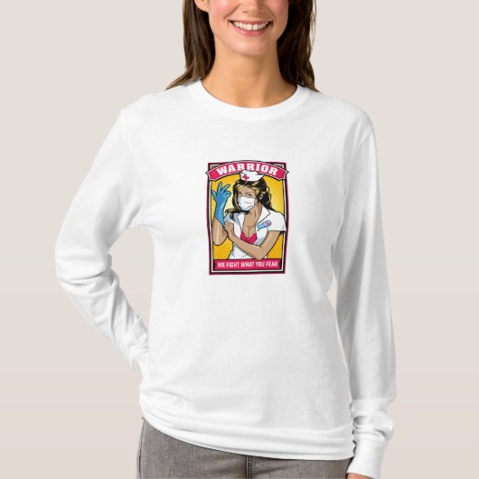 Wir kämpfen, was Sie fürchten T-Shirt (Vorderseite)