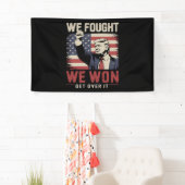 Wir kämpften dafür, dass wir Trump 47. Präsident ü Banner (Insitu)