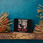 Wir kämpften dafür, dass wir Trump 47. Präsident ü Fotoplatte (Seite)