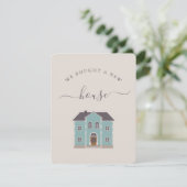 Wir kauften eine neue Hauscreme und Aquamarine Ank (Stehend Vorderseite)