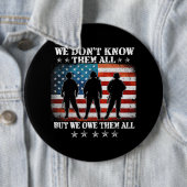 Wir kennen sie nicht alle, aber wir schulden ihnen button (Beispiel)