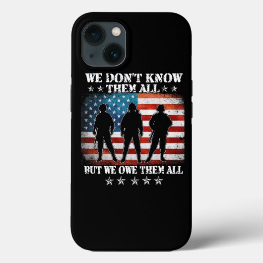 Wir kennen sie nicht alle, aber wir schulden ihnen Case-Mate iPhone hülle (Rückseite)