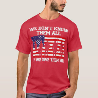 Wir kennen sie nicht alle, aber wir schulden sie a T-Shirt
