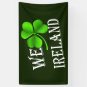 Wir Kleeblatt Ireland wt (h) Banner (Vertikal)