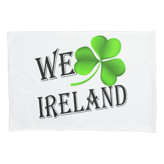 Wir Kleeblatt Irland bkCent Kissenbezug (Vorderseite)