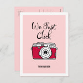 Wir klicken einfach auf Camera Valentine Postkarte (Vorne/Hinten)