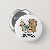 Wir kneten einander einen lustigen Backpuffer Button (Vorne & Hinten)