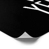 Wir kneten Hefe andere lustige Backpistolen dunkle Poster (Ecke)