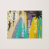 Wir kommen auf eine karibische Kreuzfahrt Überrasc Puzzle (Horizontal)