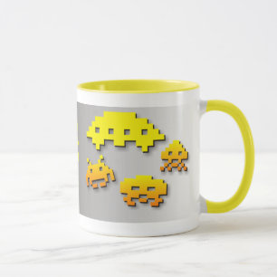 Wir kommen in die Außerirdischen des Friedens Tasse