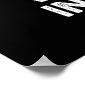 Wir kommen in Stücke Funny Jigsaw Puff Dark BG Poster (Ecke)