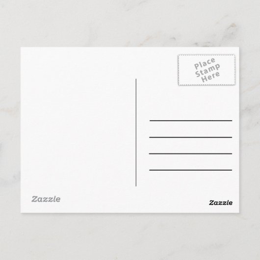 Wir kommen postkarte (Rückseite)