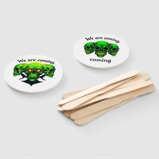 Wir kommen: Power und Angst in einem Design Fächer (Non-assembled)